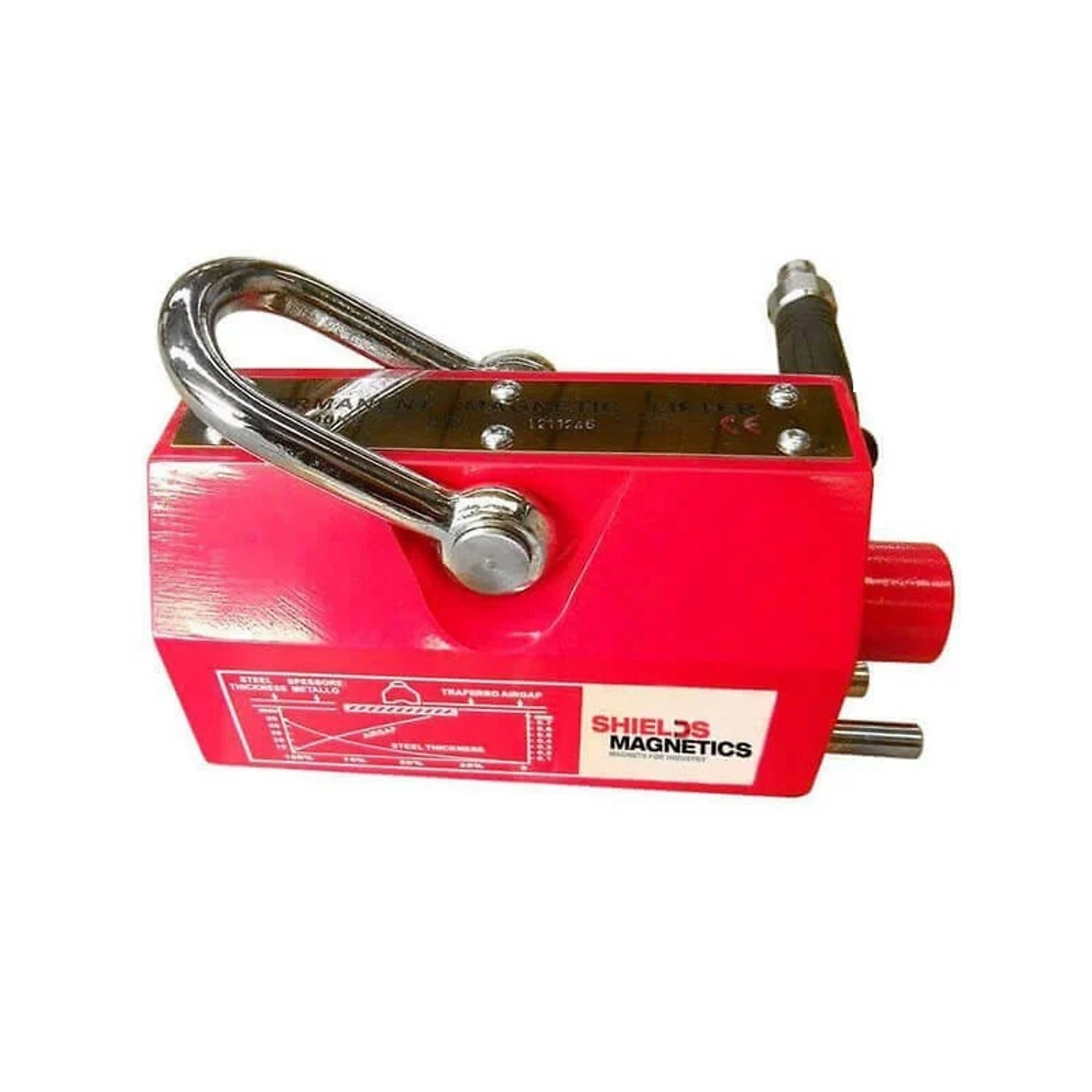 Lifting Magnet, 220-Lb. Capacity Plate Steel